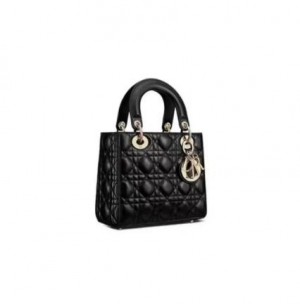 "Dior Lady Princess Small Calfskin Handbag - A Classic and Stylish Icon"