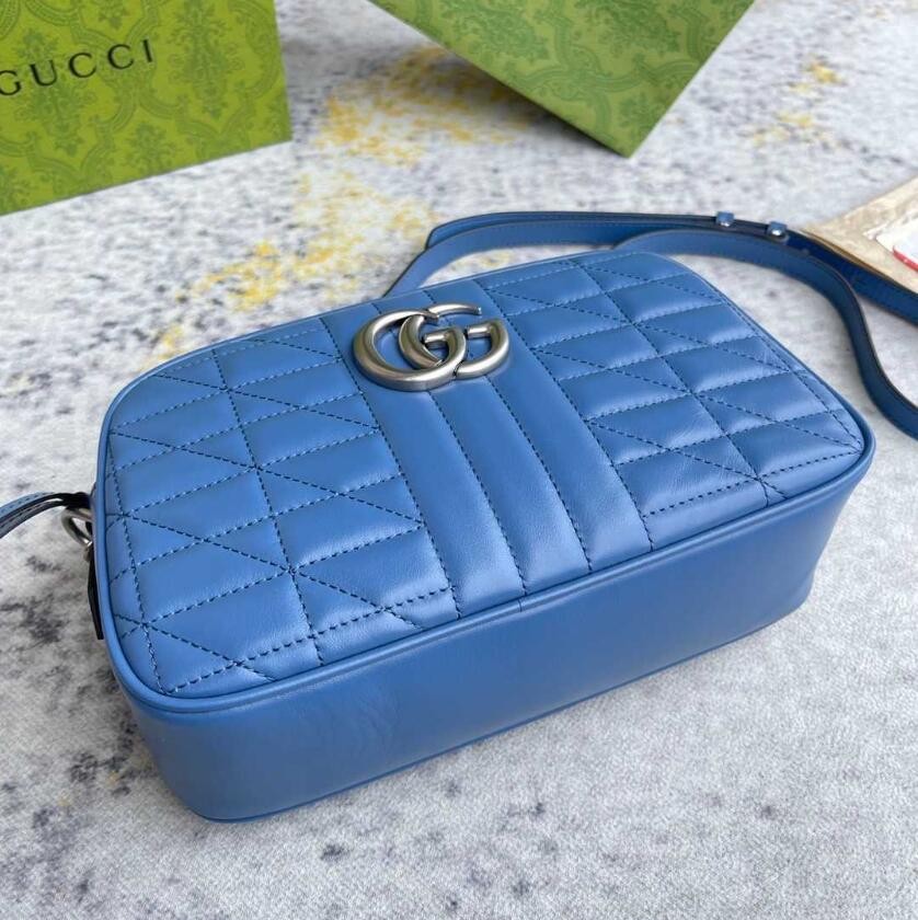 GG Marmont Matelassé Shoulder Bag